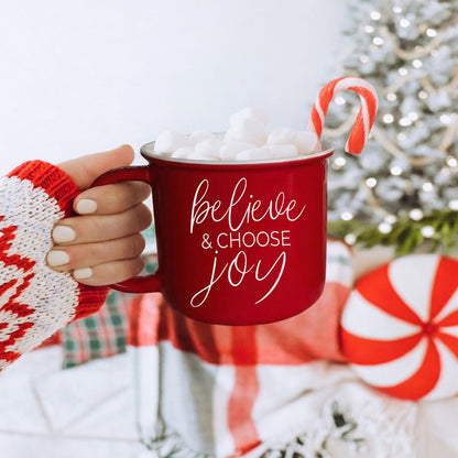 Believe & Joy Mug