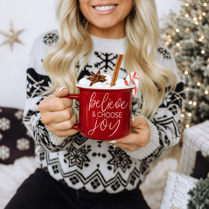 Believe & Joy Mug