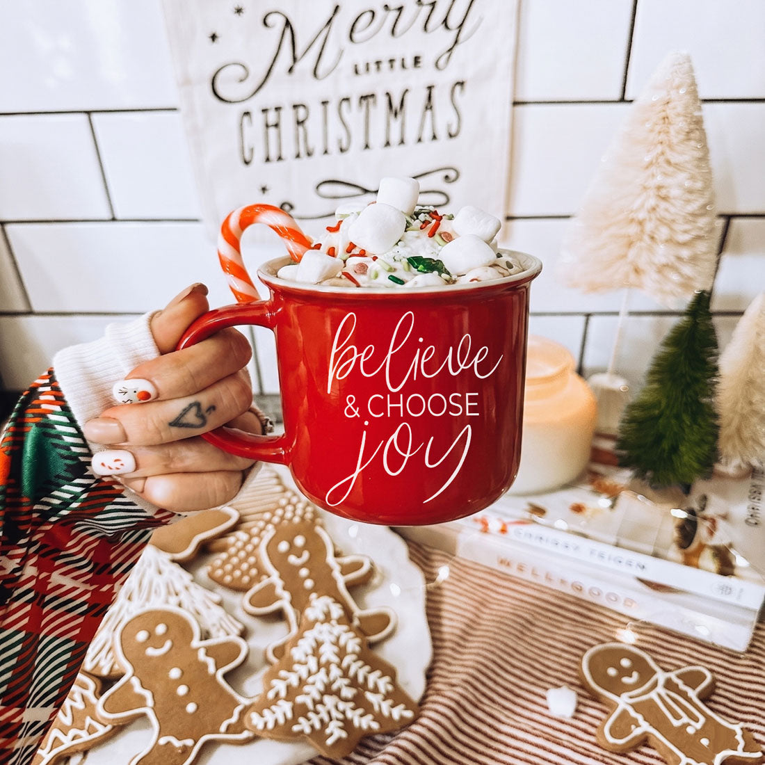 Believe & Joy Mug