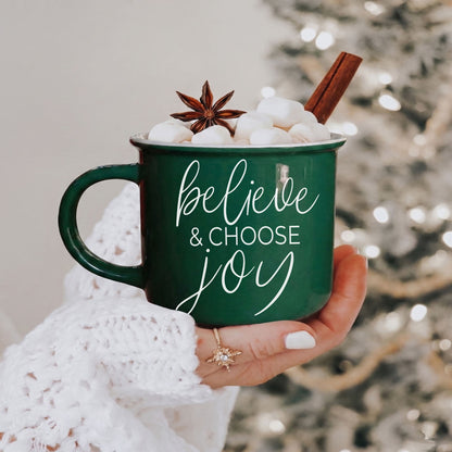 Believe & Joy Mug