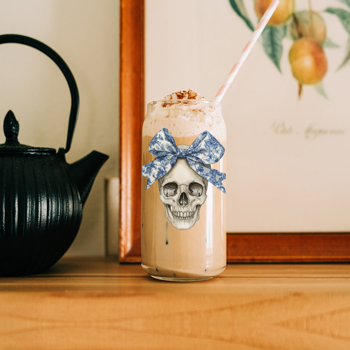 Bow Skull 20oz