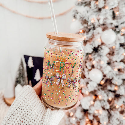 Sequin MERRY 17oz