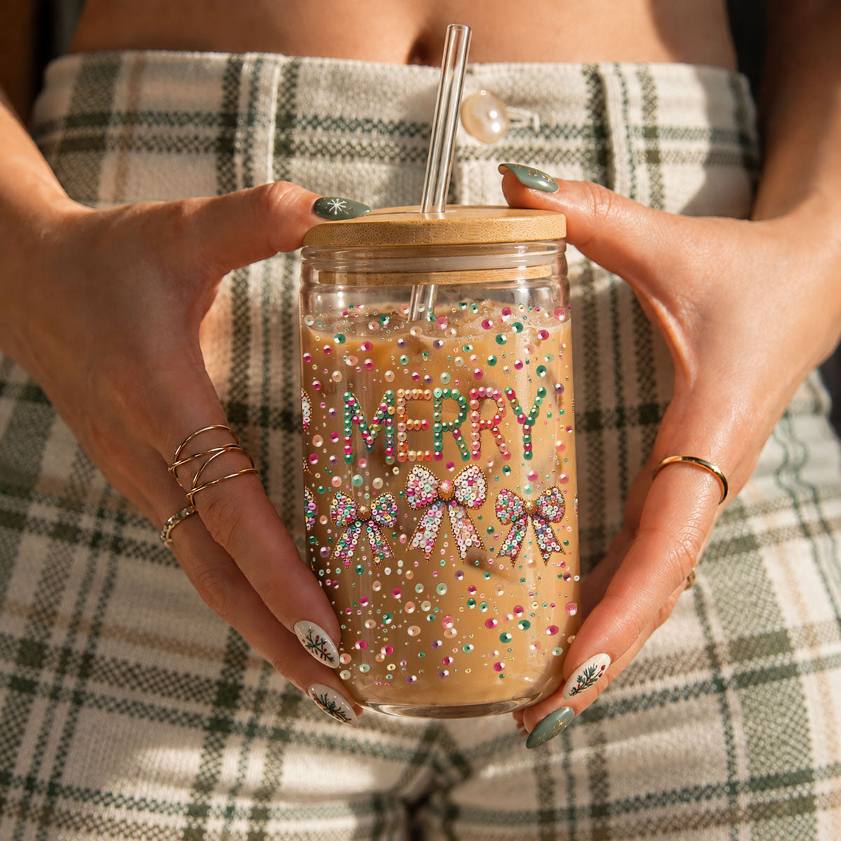 Sequin MERRY 17oz