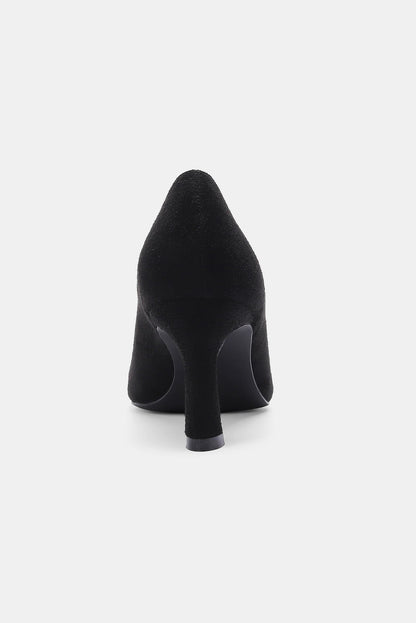 Beast Fashion Faux Suede Pumps
