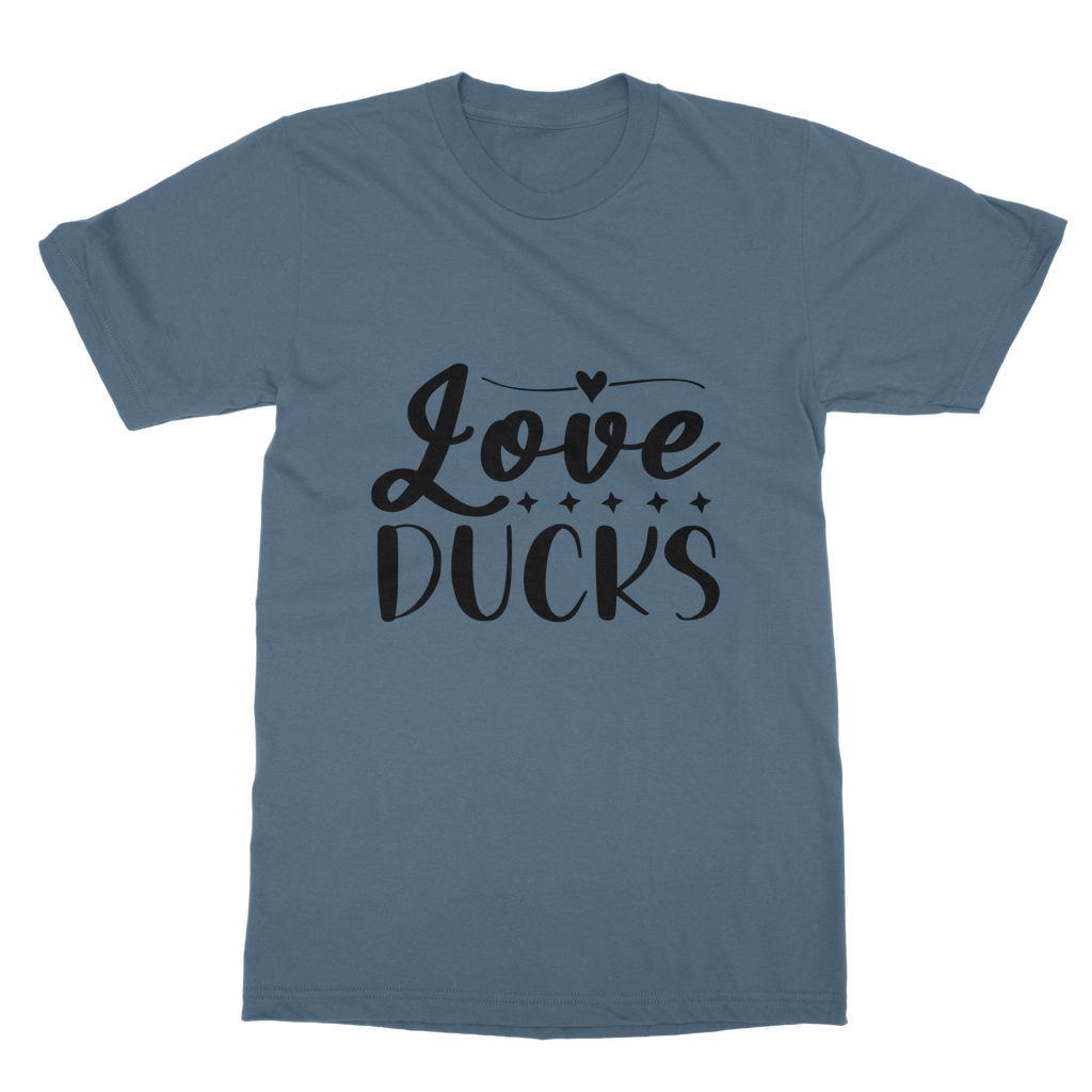 Love Ducks Classic Adult T-Shirt