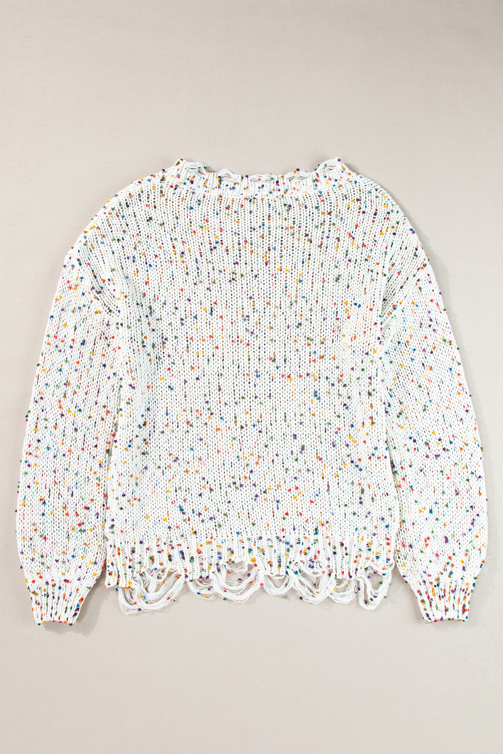 Confetti Dropped Shoulder Sweater