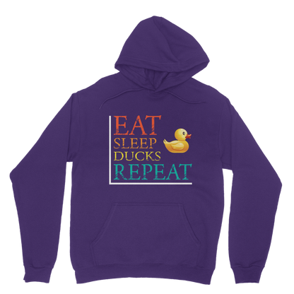 Eat Sleep Ducks Repeat Classic Adult Hoodie