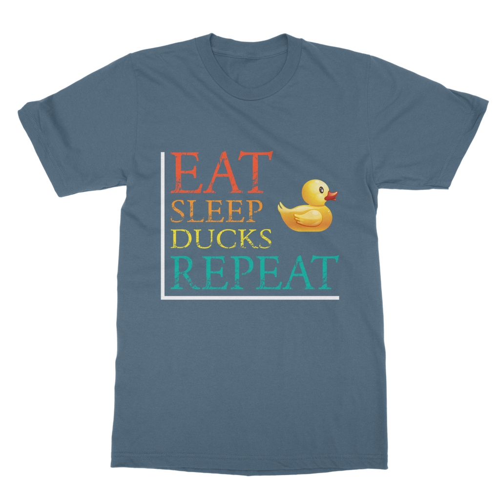 Eat Sleep Ducks Repeat Classic Adult T-Shirt