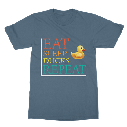 Eat Sleep Ducks Repeat Classic Adult T-Shirt