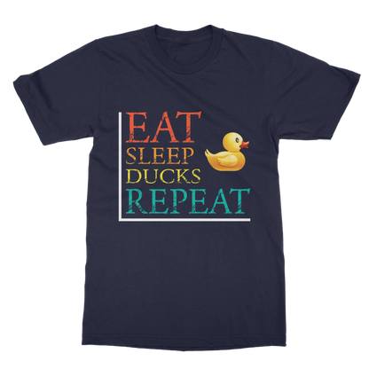 Eat Sleep Ducks Repeat Classic Adult T-Shirt