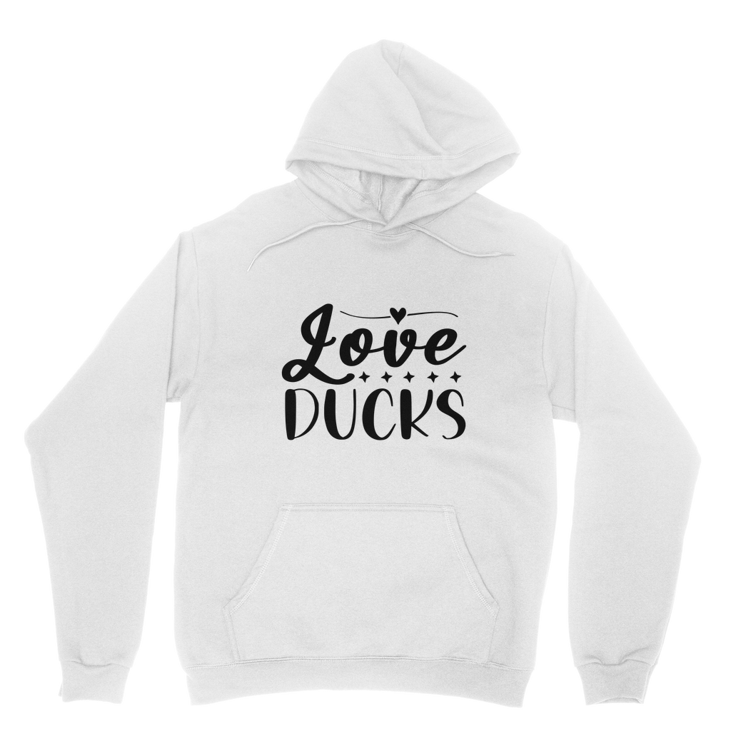 Love Ducks Classic Adult Hoodie