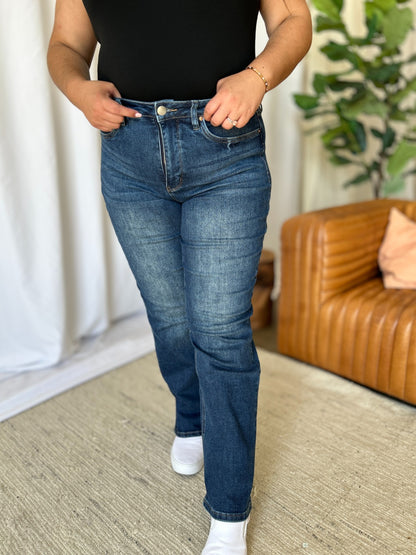 RFM High Rise Straight Tummy Control Jeans