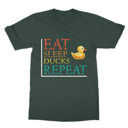 Eat Sleep Ducks Repeat Classic Adult T-Shirt