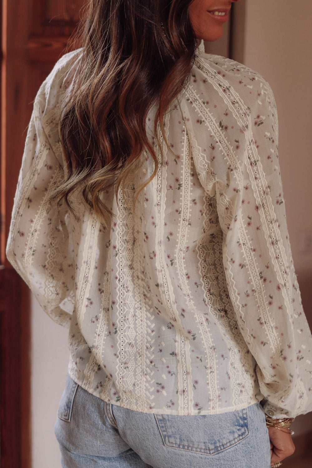 Ditsy Floral Vintage Blouse