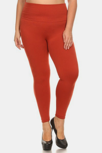 Yelete Seamless High Waist Fleece Leggings