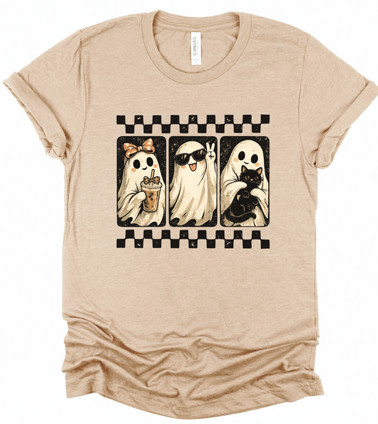 Ghost Friends Bella Canvas Graphic tee