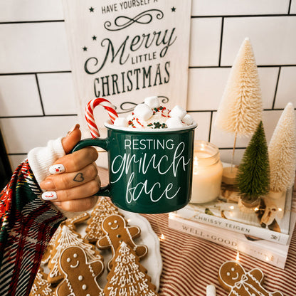 Grinch Face Mug