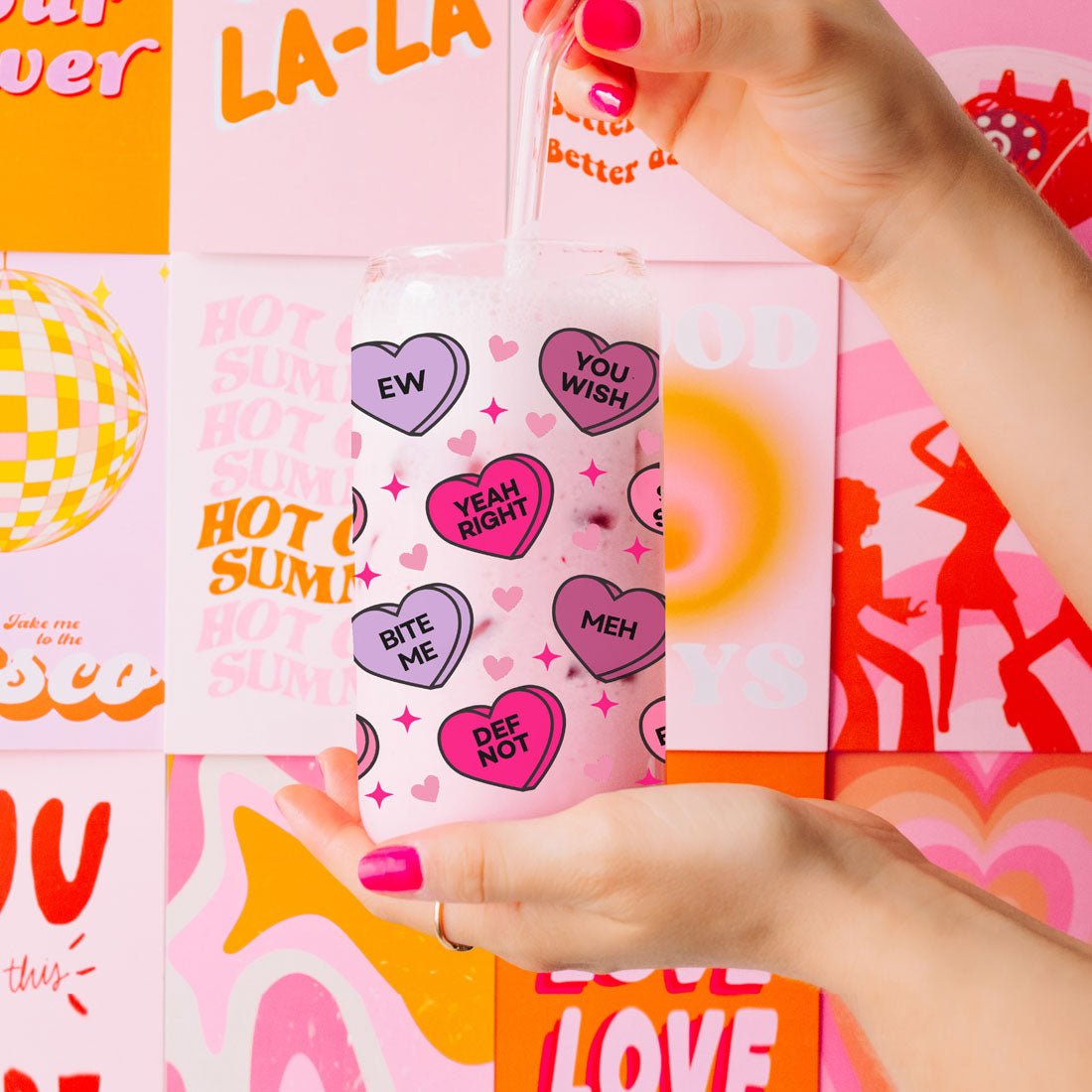 Candy Hearts 20oz