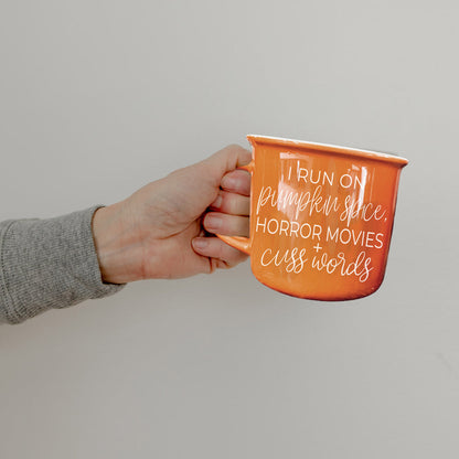 Pumpkin + Horror Mug