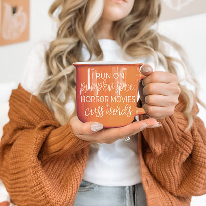 Pumpkin + Horror Mug