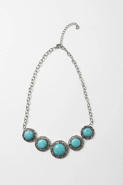 La Floraison Turquoise Necklace💙