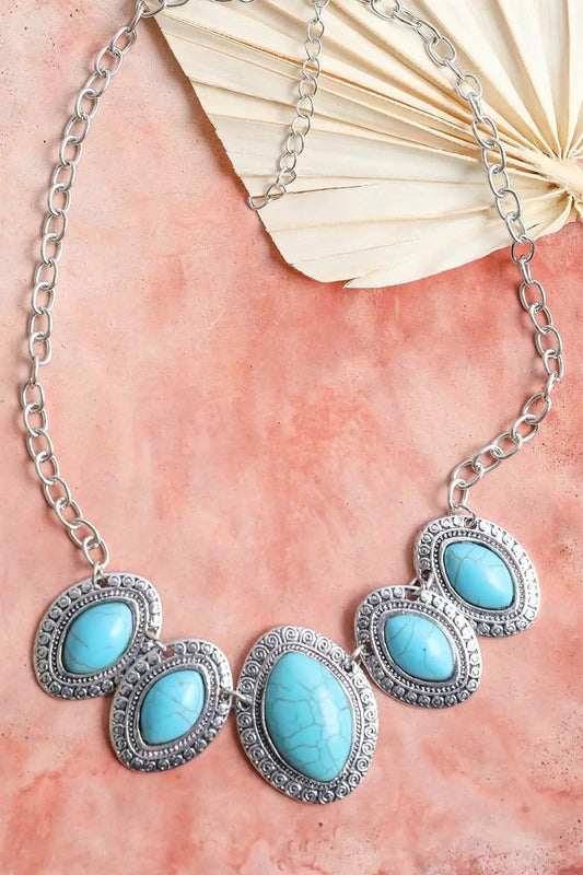 Leaflet Turquoise Necklace✨