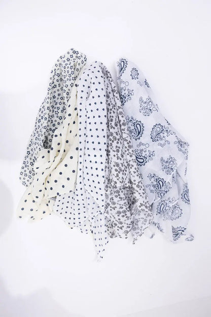 Light Printed Small Pattern Neck Scarf – Chic & Stylish