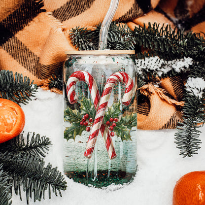 Candy Cane Holly 17oz