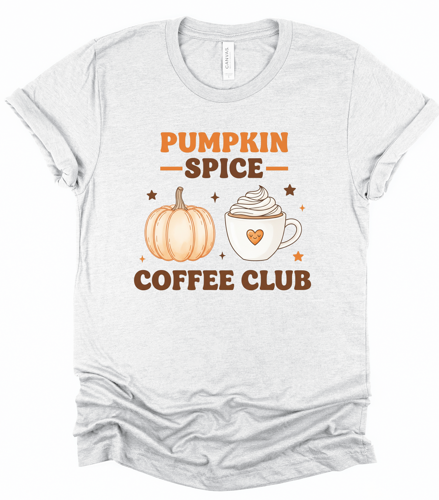 Pumpkin Spice Coffee Club Graphic Tee