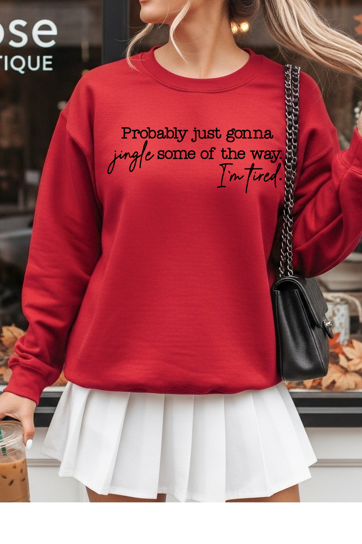 Jingle Some Of The Way Sweatshirt