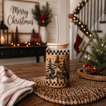 Retro Christmas Tree 17oz