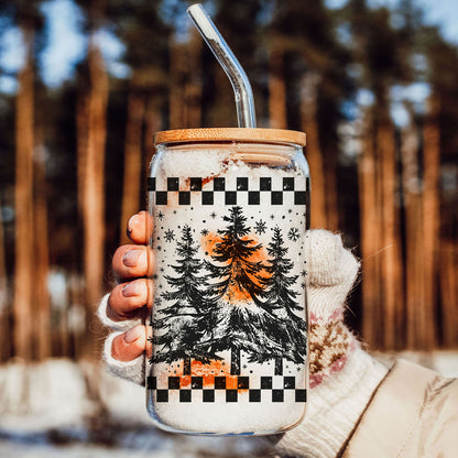 Retro Christmas Tree 17oz