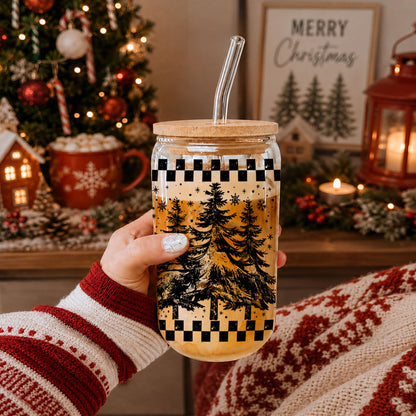 Retro Christmas Tree 17oz