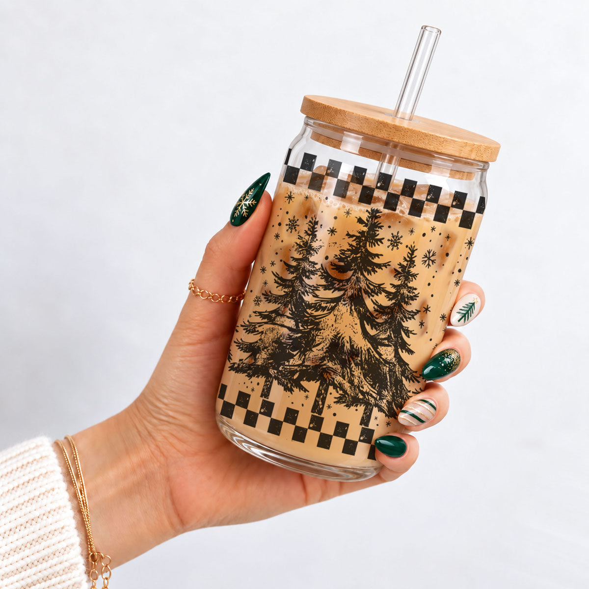 Retro Christmas Tree 17oz