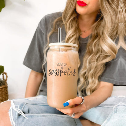 Mom of Sassholes 17oz