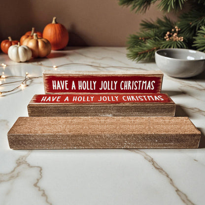 Holly Jolly Sitter Sign