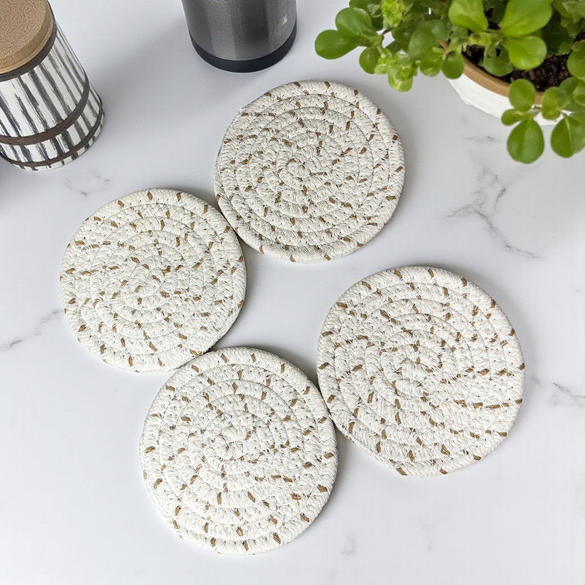 Fall Fabric Coasters