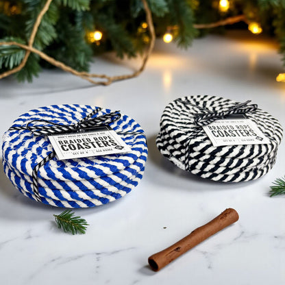 Blue Braided 4pk