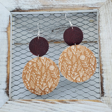 Load image into Gallery viewer, Meadow Flowers Leather Earrings Collection
