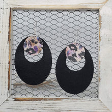 Load image into Gallery viewer, Festival Leopard Leather Earrings
