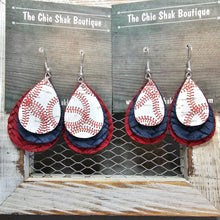 Load image into Gallery viewer, Baseball Fever Earrings

