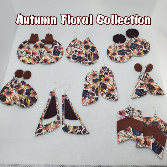 Autumn Floral Earring Collection