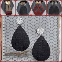 Load image into Gallery viewer, Solids with Flair Leather Earrings
