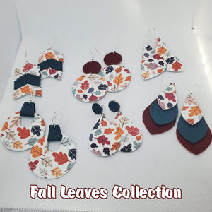 Fall Leaves Earring Collection