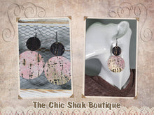 Load image into Gallery viewer, Wildwood Pink Leather Earrings

